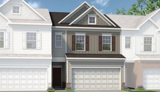 New construction Townhouse house 1005 North Old Cumming Road, Sugar Hill, GA 30518 - photo 0 0