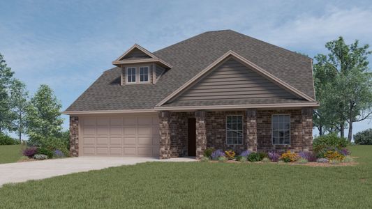 New construction Single-Family house 1907 Aleia Cove, Sherman, TX 75092 2080 Abilene- photo 0