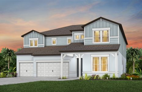 New construction Single-Family house Roseland, 20876 Drake Elm Drive, Land O' Lakes, FL 34638 - photo