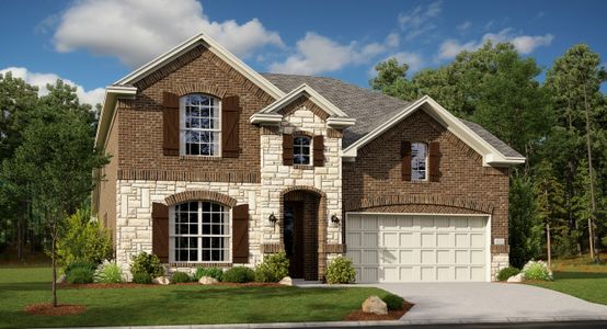 New construction Single-Family house Azure w/ Media Standard, 1041 Canuela Way, Fort Worth, TX 76247 - photo
