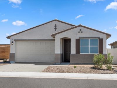 New construction Single-Family house 36831 W Prado Street, Maricopa, AZ 85138 Leslie- photo 0