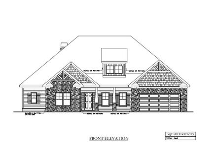 New construction Single-Family house E Maddox Rd & Sage Dr , Griffin, GA 30224 - photo 0