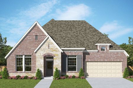 New construction Single-Family house The Ware, 12018 Grassy Bend Drive, Mont Belvieu, TX 77523 - photo