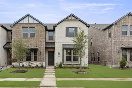 New construction Townhouse house 6439 Baritone Court, Sachse, TX 75048 Stanford Homeplan- photo 0