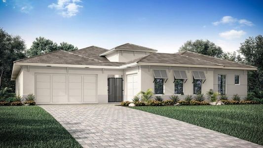 New construction Single-Family house Humboldt, 2526 Meander Cove, Wesley Chapel, FL 33543 - photo