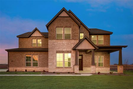 New construction Single-Family house 134 Clearwater Court, Rhome, TX 76078 Lantana- photo 0