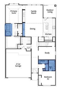 New construction Single-Family house 5804 Sean Paul Lane, Georgetown, TX 78628 Bernini Plan- photo