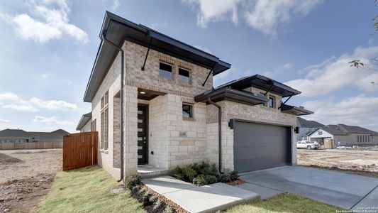 New construction Single-Family house 12216 Mason Valley Way, San Antonio, TX 78254 Design 1736W- photo