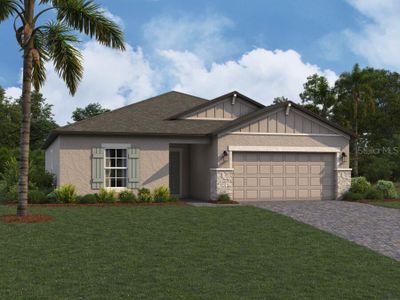 New construction Single-Family house 12207 Hilltop Farms Drive, Dade City, FL 33525 Sentinel- photo 0