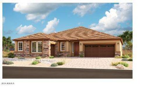 New construction Single-Family house 20176 W Hollyhock Street, Buckeye, AZ 85396 Julia- photo 0 0