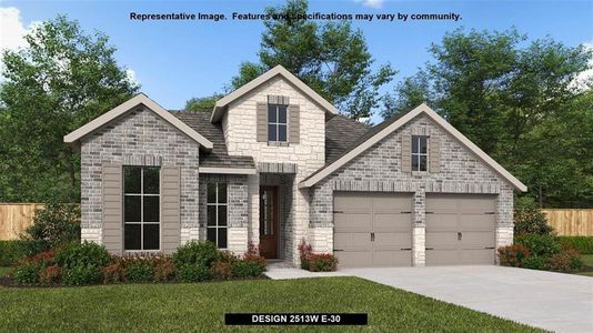 New construction Single-Family house 208 Gary Wayne Dr, Liberty Hill, TX 78642 Design 2513W- photo 0 0