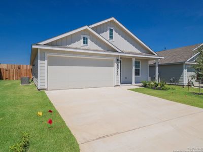 New construction Single-Family house 13811 Barn Door, San Antonio, TX 78252 Gannes- photo 0