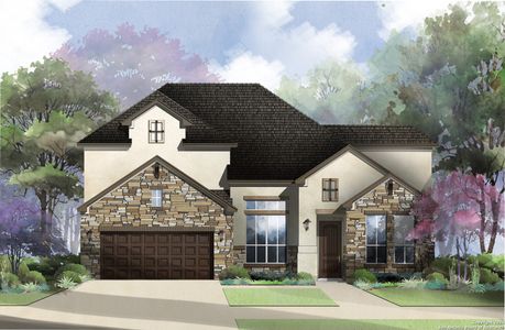 New construction Single-Family house 29375 Cheyenne Ridge, Boerne, TX 78015 Warren : 60-3169F.1- photo 0