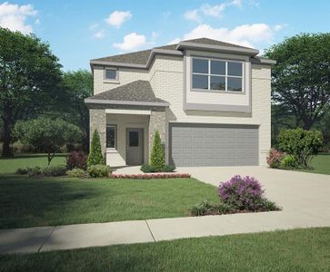 New construction Single-Family house 1102 Butterfly Dale Drive, Lavon, TX 75173 Oak- photo 0 0