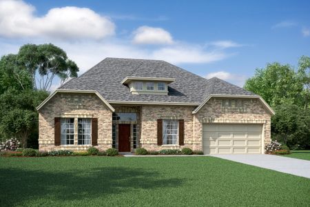 New construction Single-Family house 4025 Edgewater Terrace Lane, Waller, TX 77484 Margaret- photo 0