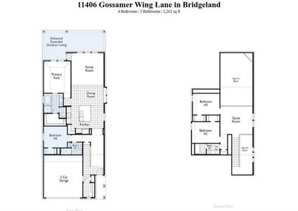 New construction Single-Family house 11406 Gossamer Wing Lane, Cypress, TX 77433 Windermere Plan- photo 1 1