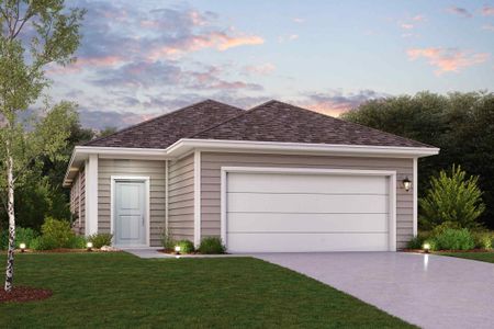 New construction Single-Family house 483 Josey Wales Drive, Jarrell, TX 76537 - photo 1 1