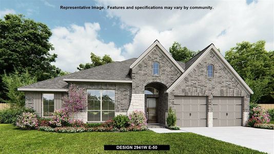 New construction Single-Family house Design 2941W, 1705 Plum Tree Way, Georgetown, TX 78628 - photo