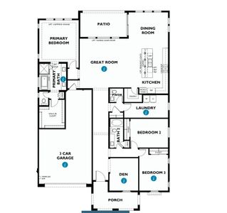 New construction Single-Family house 34283 N Sandpiper Trl, Queen Creek, AZ 85144 Plan 5012 Elevation C- photo 0