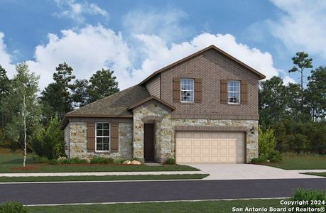 New construction Single-Family house 6423 Morgan Glen, San Antonio, TX 78253 Berkshire- photo 0 0