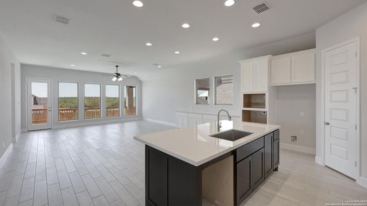 New construction Single-Family house 12536 Liberty Hill, San Antonio, TX 78253 Design 2443H- photo