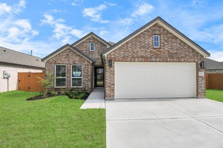 New construction Single-Family house 15611 Kirkton Raye Drive, Humble, TX 77346 Plan 210- photo 0 0