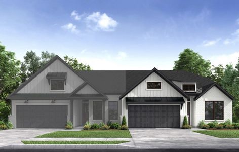 New construction Duplex house 21702 Swift Flier Ln, Cypress, TX 77433 Grand Rouge- photo 0