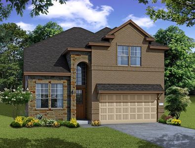 New construction Single-Family house 9845 Sweet Flag Court, Conroe, TX 77385 Lorne- photo 1 1