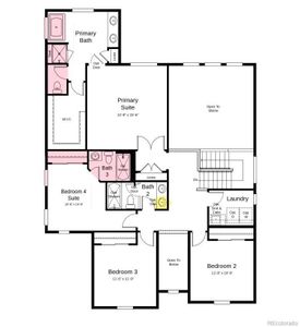 Structural options added include: fireplace, study, tub and shower in Primary Bath, additional bath upstairs.