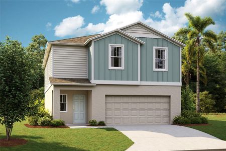 New construction Single-Family house 12941 Hawkstone Trail Boulevard, Lithia, FL 33547 Marbella- photo 0