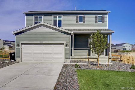 New construction Single-Family house 4595 River Highlands Loop, Elizabeth, CO 80107 - photo 1 1