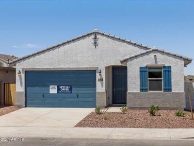 New construction Single-Family house 20930 N Roadrunner Lane, Maricopa, AZ 85138 Leslie- photo 1 1