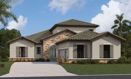 New construction Single-Family house 12832 Twin Bridges Drive, Riverview, FL 33579 - photo 1