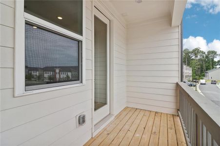 New construction Townhouse house 1541 Layton Lane Nw, Atlanta, GA 30318 Brycen Homeplan- photo 22 22