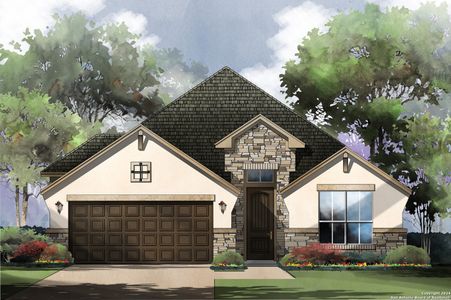 New construction Single-Family house 3021 Ashby Park, Bulverde, TX 78163 Eaton : 50-20222F.1 - photo 0 0