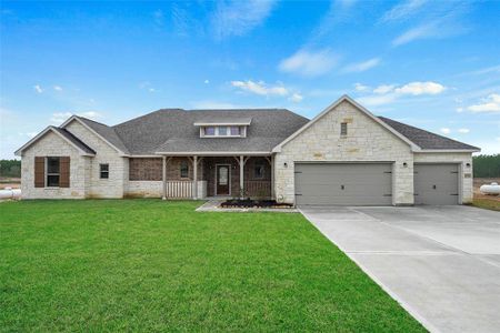 New construction Single-Family house 11103 Water Tower Drive, Needville, TX 77461 Madison- photo 0