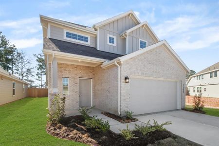 New construction Single-Family house 1119 Kinsey Wilderness Lane, Conroe, TX 77301 Ocampo- photo 0