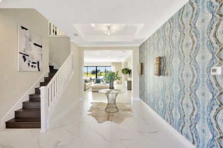 New construction Single-Family house Bismark 1 (Palm Collection), 9274 Sanders Tree Loop, Wesley Chapel, FL 33545 - photo