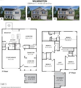 New construction Single-Family house 197 Blue Aspen Drive, Fuquay Varina, NC 27526 WILMINGTON- photo 1 1