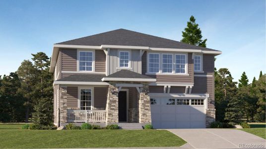 New construction Single-Family house 993 Sunrise Drive, Erie, CO 80516 Stonehaven- photo 0