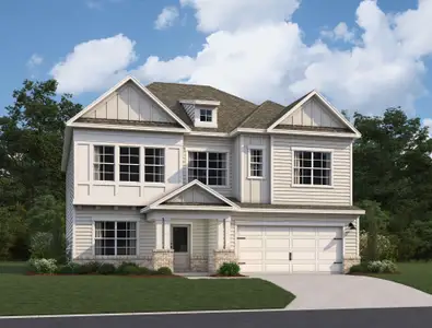 New construction Single-Family house 5172 Church Rd, New Hill, NC 27562 Jordan Homeplan- photo 0