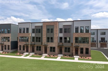 New construction Townhouse house 2829 Statesville Avenue, Charlotte, NC 28206 - photo 0