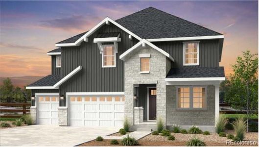 New construction Single-Family house 5625 Red Pebble Point, Castle Rock, CO 80104 Vail- photo 0 0