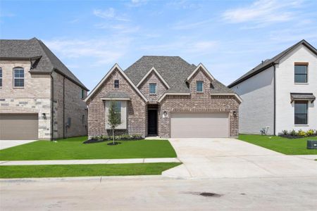 New construction Single-Family house 16937 Leatherflower Boulevard, Fort Worth, TX 76247 The Austin II - photo 0