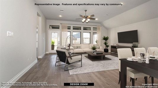 New construction Single-Family house 24135 Sidehill Lie, San Antonio, TX 78261 Design 2504W- photo 3 3