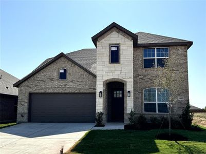 New construction Single-Family house 4445 Copper Point Drive, Fort Worth, TX 76036 Concept 2440- photo 0