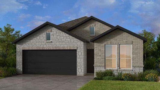 New construction Single-Family house 236 Bluff Creek Ln, Georgetown, TX 78628 Acacia- photo 0