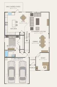 Pulte Homes, Mesilla floor plan