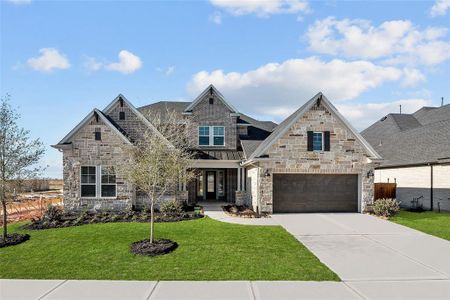 New construction Single-Family house 7610 Redwoods Forest Drive, Katy, TX 77493 The Wellington- photo 1 1