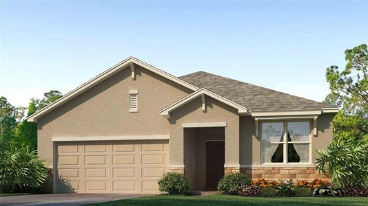 New construction Single-Family house 3609 Forest Path Drive, Plant City, FL 33565 - photo 0